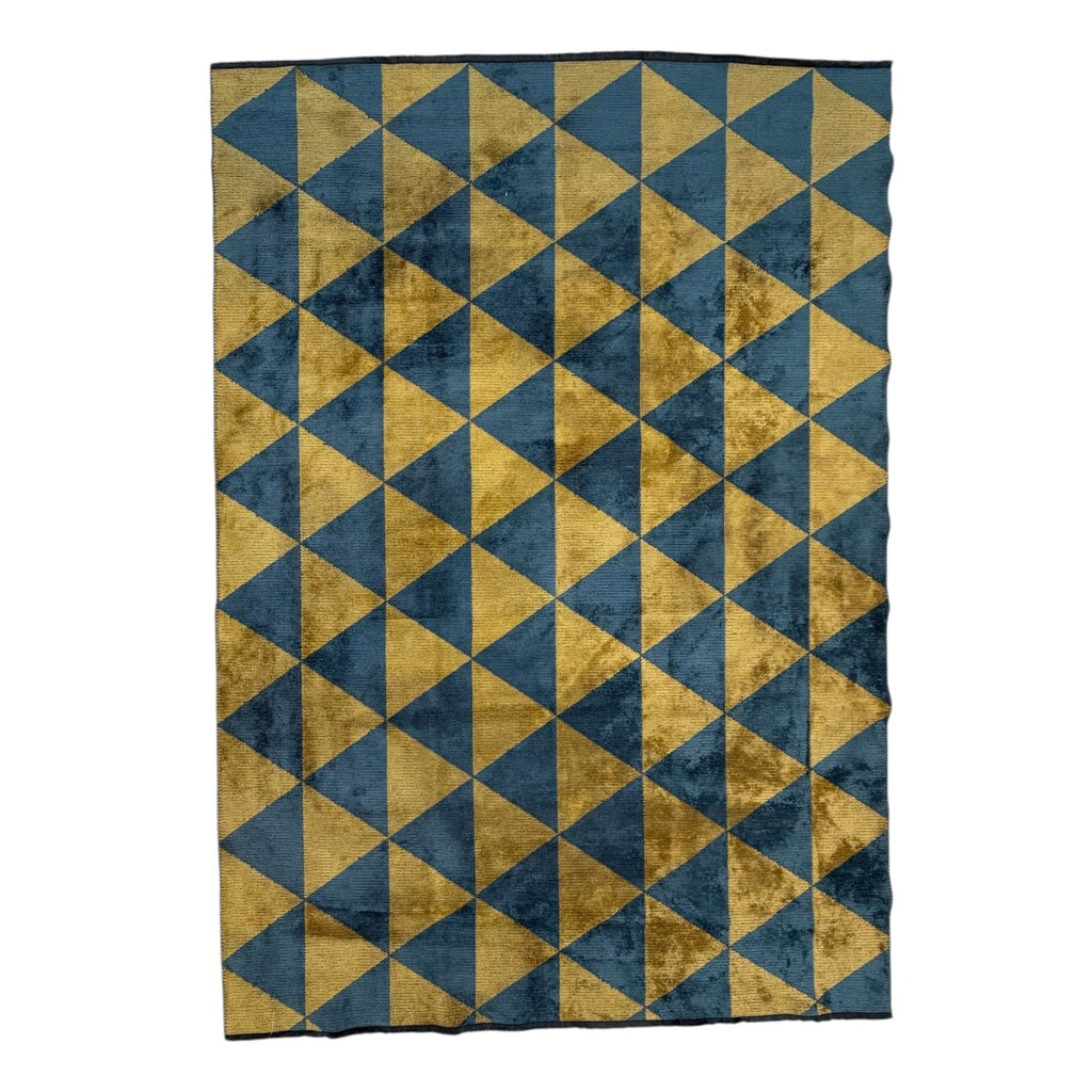 Blue And Gold Loom - Handmade - NC1
